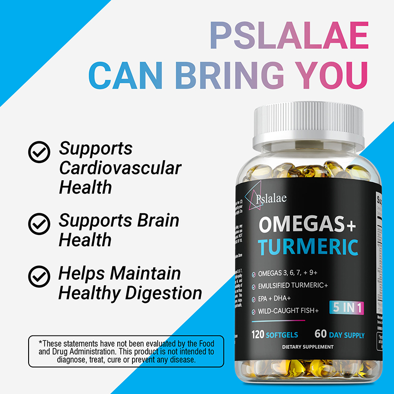Omegas+ Turmeric Capsules - In - Turmeric Curcumin Capsule recension och pris